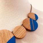 Collier bois créateur bijou "