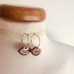 Boucle oreille boheme chic "