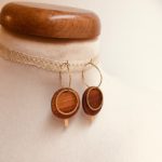 Boucle oreille boheme chic "