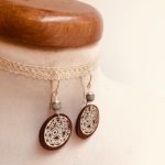 Boucles oreilles fleur"