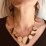 Collier bois fait main "
