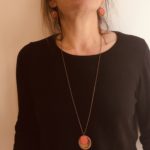 Collier bois créateur bijou "