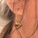 Boucle oreille boheme chic "