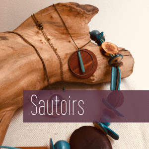 Sautoirs chaine ou graines