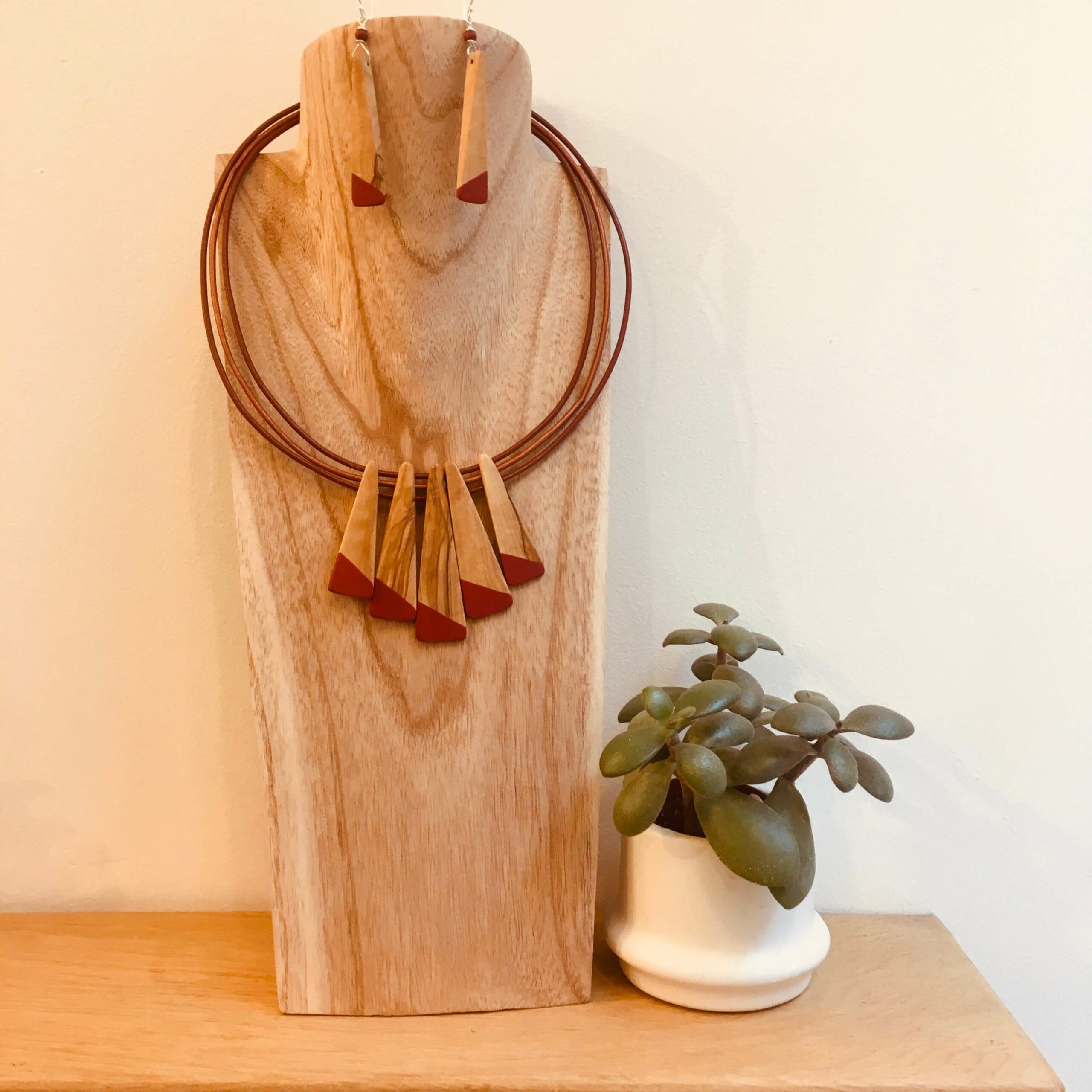 Parure Lamelle Bois Peint – Image 13